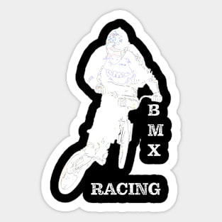 bmx race Sticker